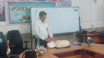 برگزاری کلاس آموزشی احیا قلبی ریوی پیشرفته در شهرستان بختگان